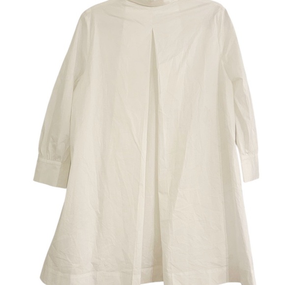 English Factory Anthropologie Shirt Dress A-Line White Size Small NEW With Tags - Picture 3 of 14